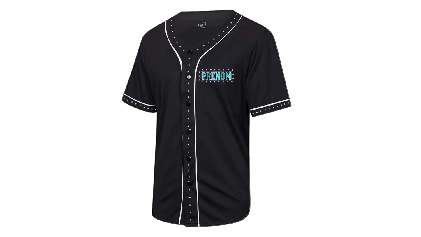Jersey Baseball (Prénom)